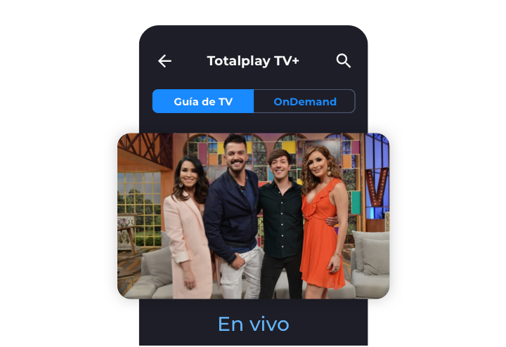 Programas en vivo