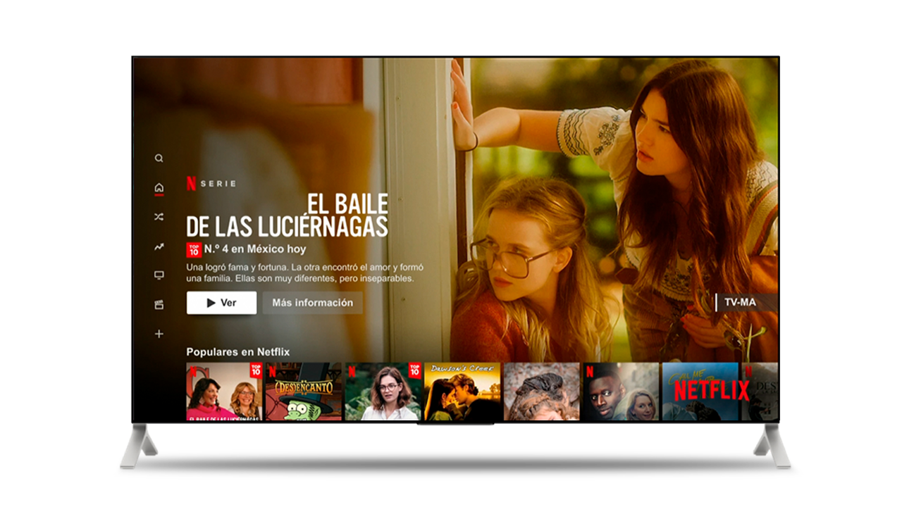 No. 1 del ranking Netflix Speed Index en México.